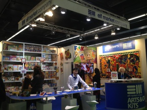 Компания "Эльф Маркет" на выставке Creativeworld 2014 во Франкфурте, Германия. 