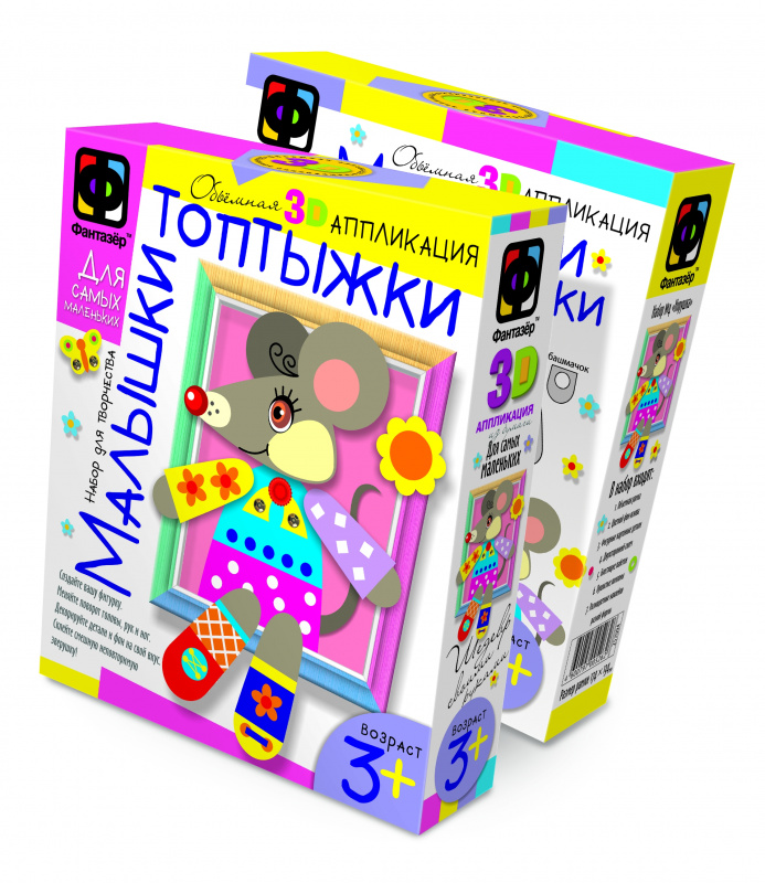 257094 Малышки-топтыжки Набор №4 Мышка «Норушка»