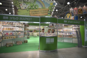 Компания "Эльф Маркет" на выставке «Детство 2014» в Москве. 